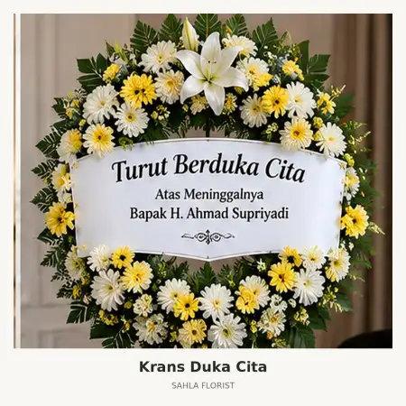 Krans Bunga Duka Penukal Abab Lematangilir